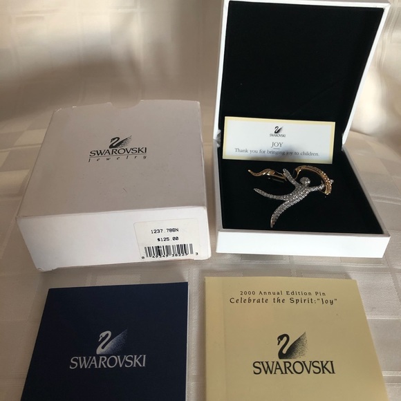 Swarovski 2000 Celebrate the Spirit “Joy” pin. - Picture 6 of 8